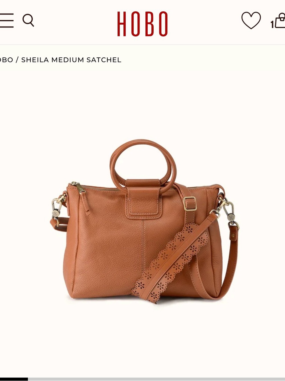Hobo Sheila Medium Satchel